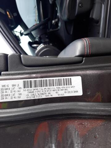1C4RJFLT4JC206774 Jeep Grand Cherokee Trailhawk