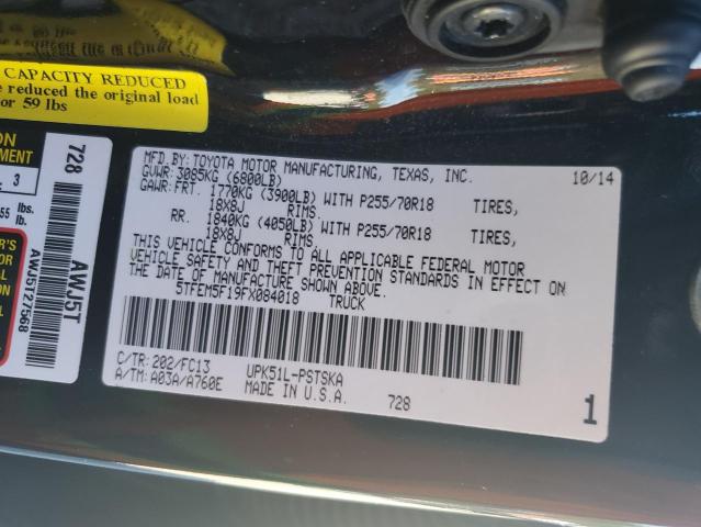 2015 TOYOTA TUNDRA CRE - 5TFEM5F19FX084018