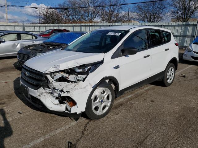 Salvage cars for sale at Moraine, OH auction: 2018 Ford Escape S