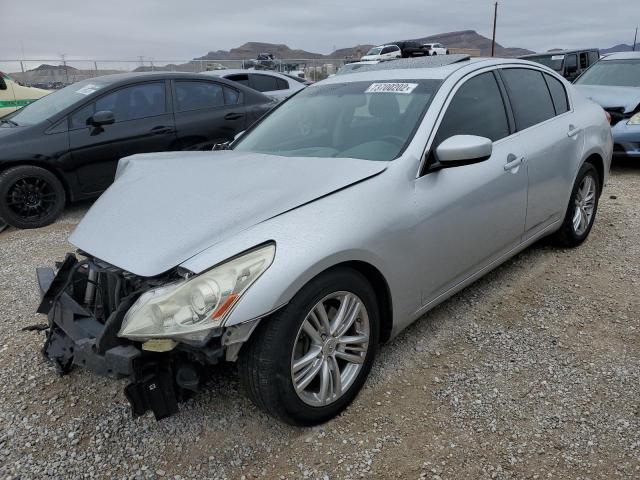 Salvage cars for sale at Las Vegas, NV auction: 2010 Infiniti G37 Base