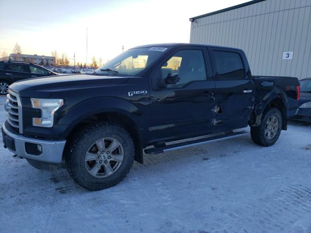 Salvage cars for sale from Copart Rocky View County, AB: 2015 Ford F150 Supercrew