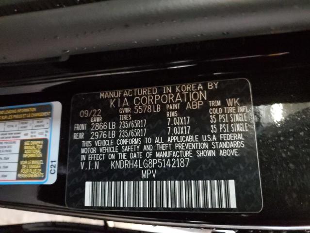 KNDRH4LG8P5142187 KIA SORENTO EX