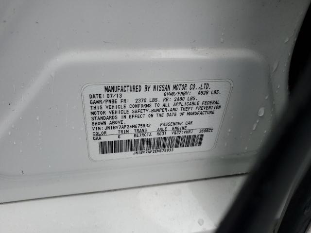 JN1BV7AP2EM675933 Infiniti Q50 BASE