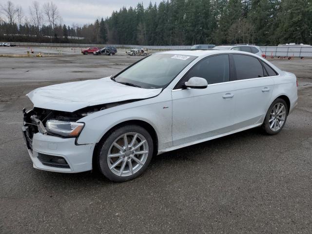 Salvage cars for sale from Copart Arlington, WA: 2014 Audi A4 Premium
