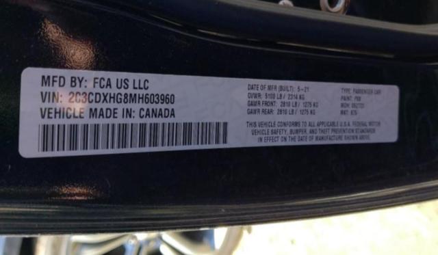 2021 DODGE 150 CUS CC 2C3CDXHG8MH603960