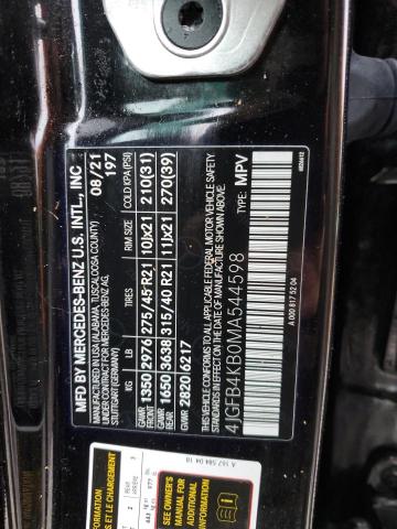 2021 MERCEDES-BENZ GLE 350 4M - 4JGFB4KB0MA544598