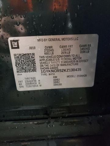 2019 CADILLAC XT5 LUXURY - 1GYKNCRS2KZ130435