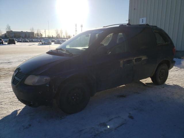 Salvage cars for sale from Copart Rocky View County, AB: 2005 Dodge Caravan SE