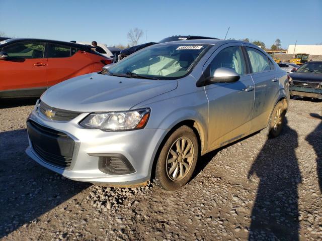 Chevrolet Sonic salvage cars for sale: 2017 Chevrolet Sonic LT