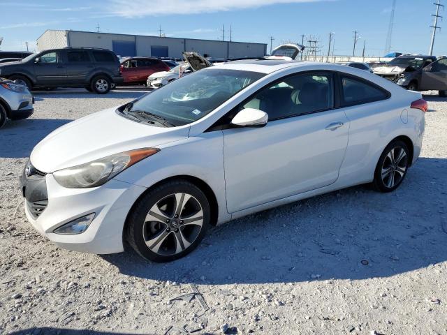 Salvage cars for sale at Haslet, TX auction: 2013 Hyundai Elantra Coupe GS