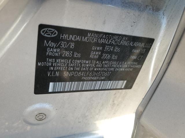 2018 HYUNDAI ELANTRA SE - 5NPD84LF6JH370617