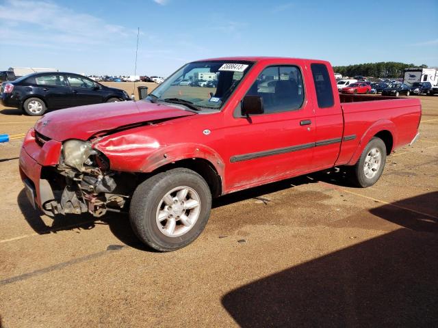 Salvage cars for sale from Copart Longview, TX: 2002 Nissan Frontier K