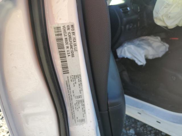 2022 DODGE DURANGO PU 1C4RDJFG4NC132450