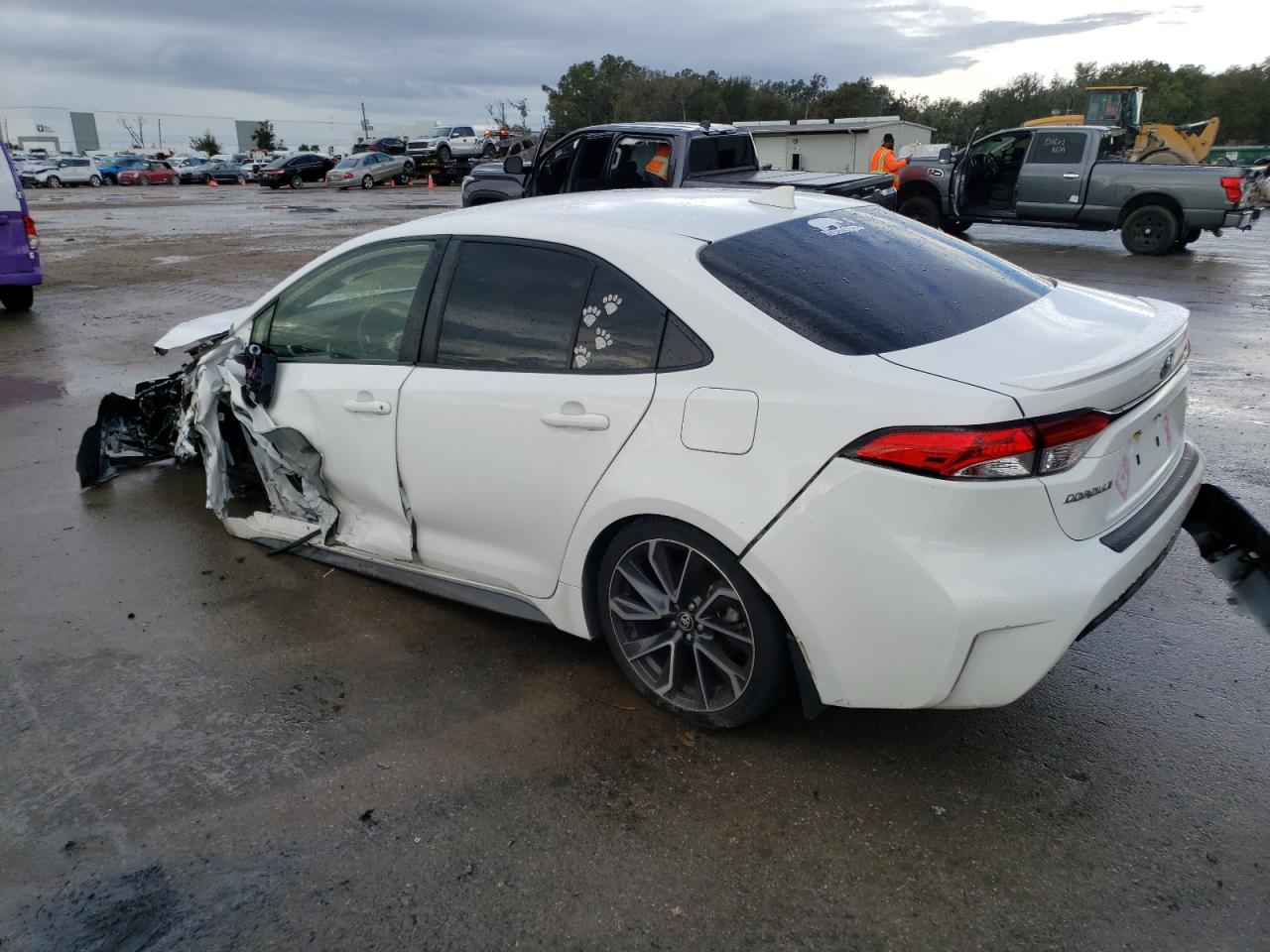 JTDS4MCE6MJ057623 TOYOTA COROLLA 2021