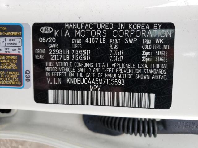 2021 KIA SELTOS S - KNDEUCAA5M7115693