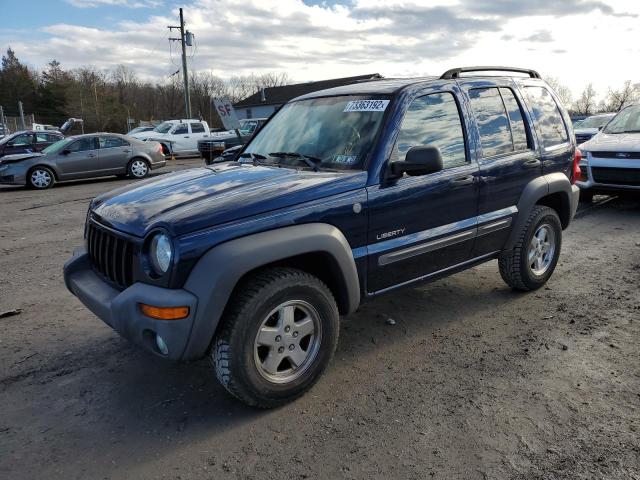 Salvage cars for sale from Copart York Haven, PA: 2004 Jeep Liberty SP