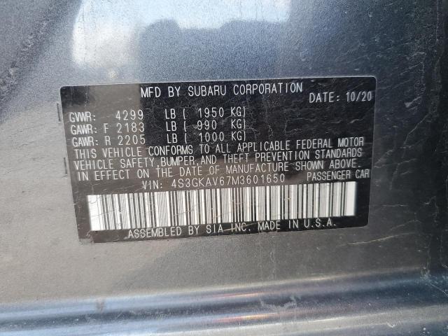 4S3GKAV67M3601650 Subaru Impreza Premium