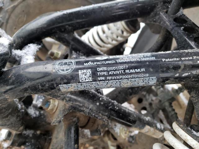 2017 POLARIS PHOENIX 20 RF3YAP200HT010249