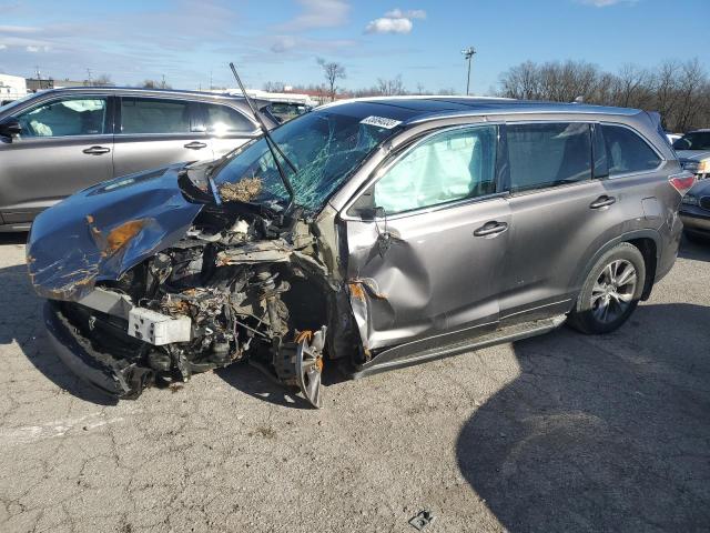 VIN 5TDJKRFH6ES037171 2014 Toyota Highlander, Xle no.1