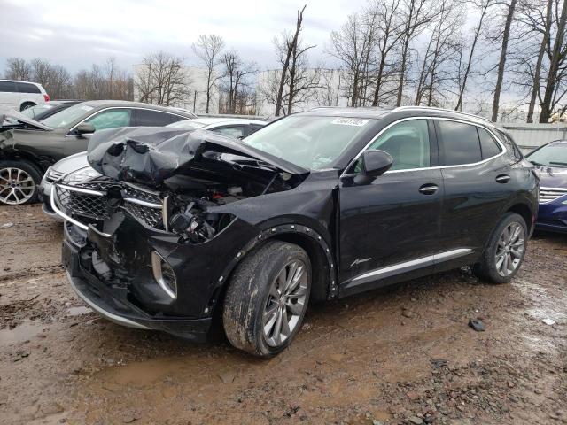 Buick Envision salvage cars for sale: 2021 Buick Envision Avenir