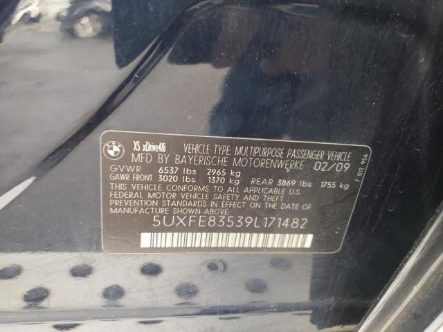 5UXFE83539L171482 BMW X5 Xdrive48i
