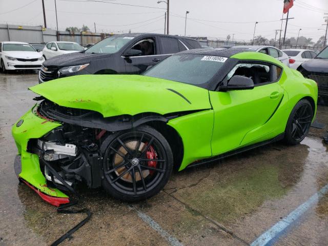 Toyota Supra salvage cars for sale: 2022 Toyota Supra Base