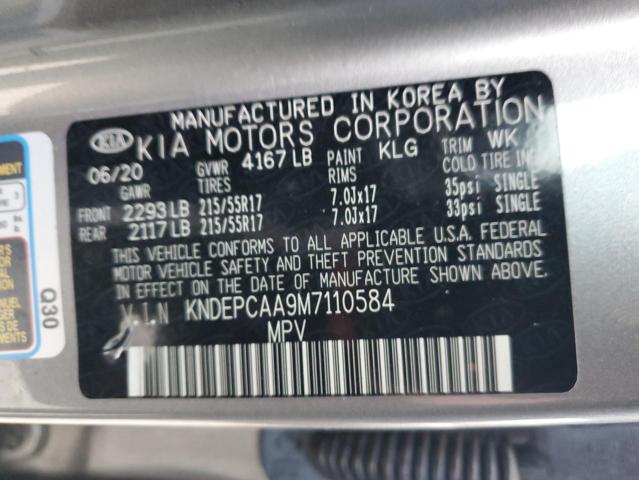 KNDEPCAA9M7110584 KIA Seltos Lx