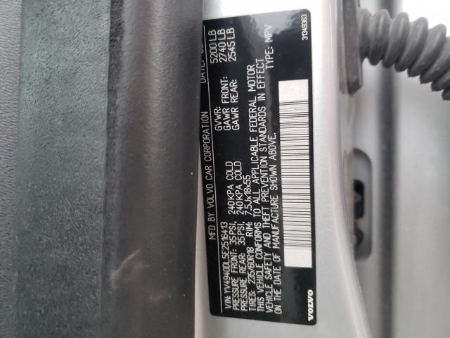 YV4940DL5E2516413 Volvo XC60 3.2