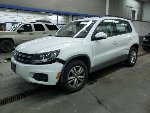 Salvage cars for sale from Copart Pasco, WA: 2016 Volkswagen Tiguan S