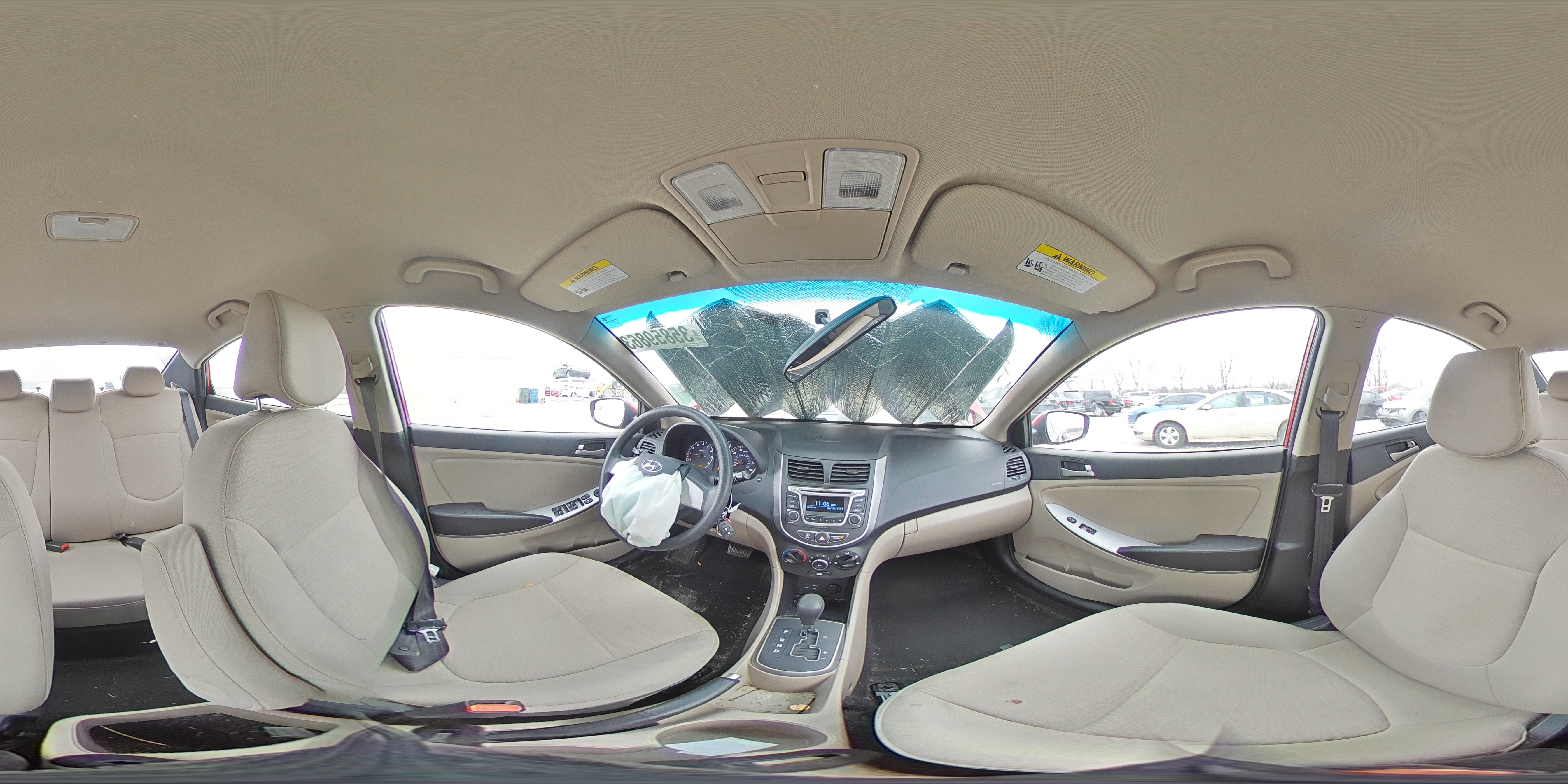 2015 Hyundai Accent Gls VIN: KMHCT4AE9FU853841 Lot: 35859863