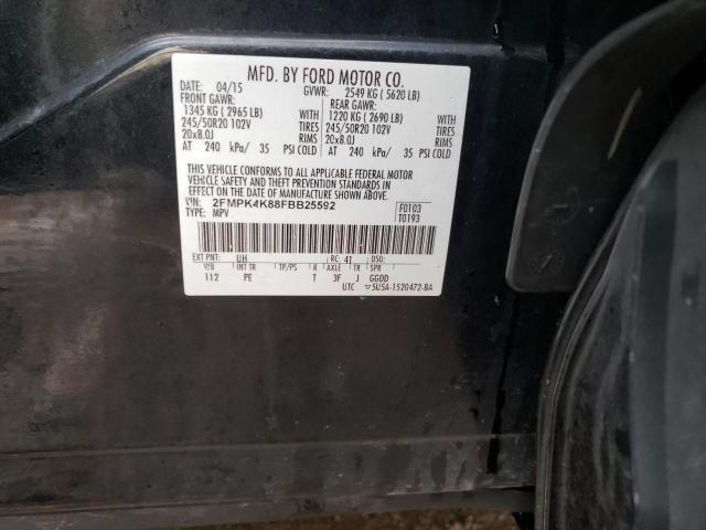 2015 FORD EDGE TITAN - 2FMPK4K88FBB25592
