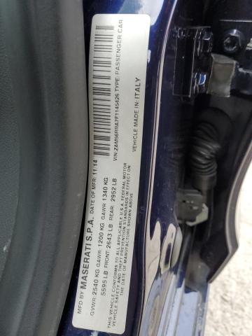 2015 MASERATI QUATTROPOR - ZAM56RRA7F1145426