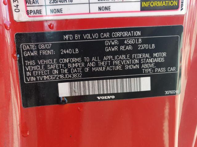 YV1MC67218J043832 Volvo C70