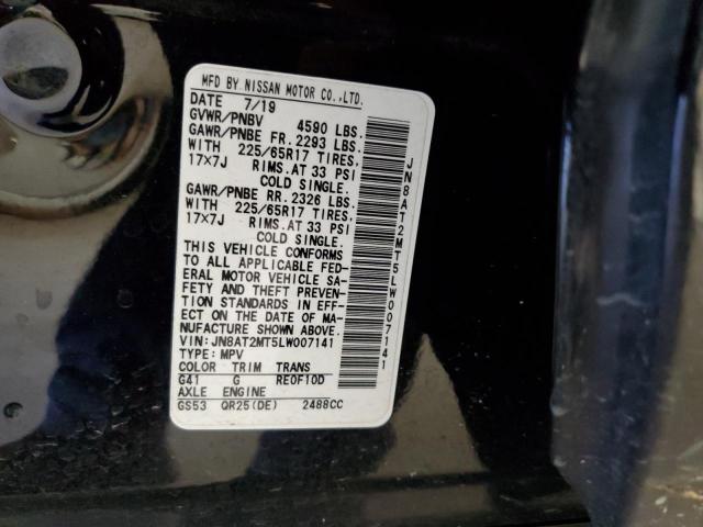 2020 NISSAN ROGUE S/SV - JN8AT2MT5LW007141
