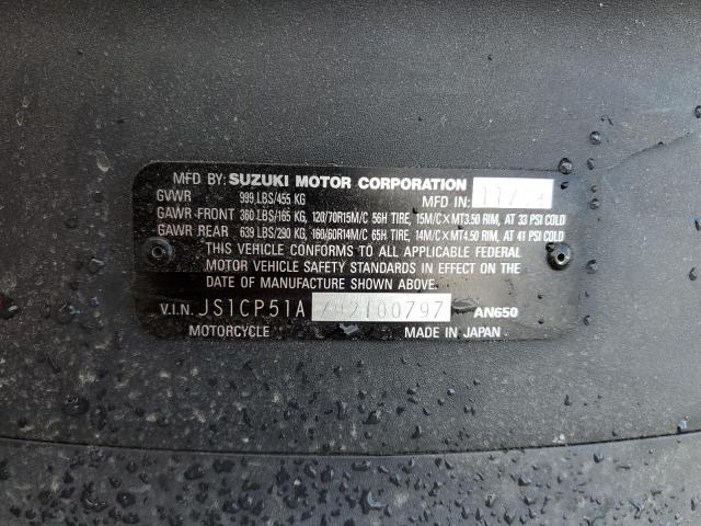2009 SUZUKI AN650 - JS1CP51A792100797