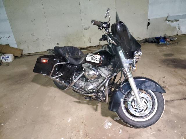 Salvage motorcycles for sale at Portland, MI auction: 2001 Harley-Davidson Flht
