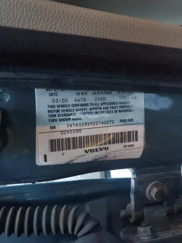 YV1RS58D922162572 Volvo S60 2.4T