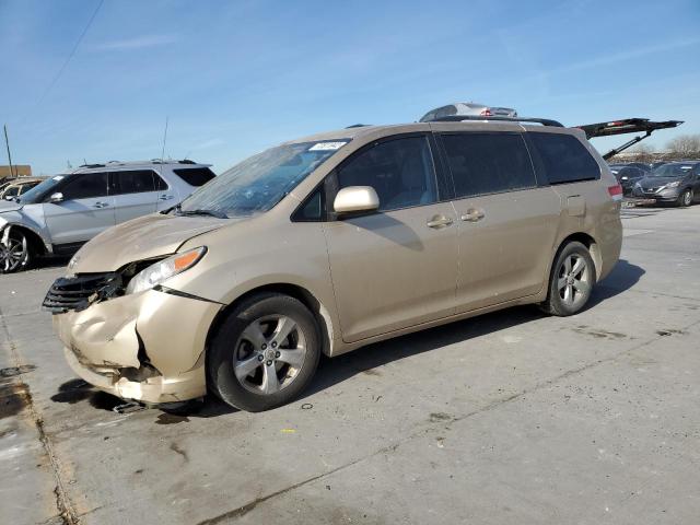 Vehiculos salvage en venta de Copart Grand Prairie, TX: 2012 Toyota Sienna LE