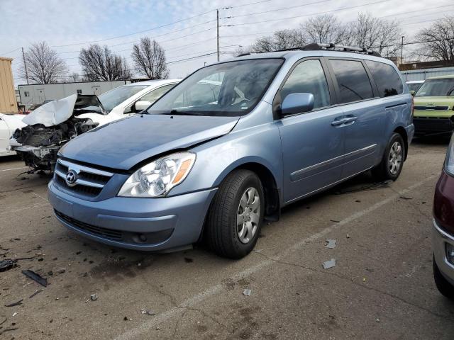 Salvage cars for sale from Copart Moraine, OH: 2008 Hyundai Entourage