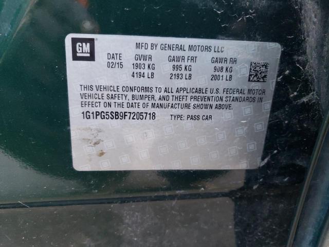 2015 CHEVROLET CRUZE LTZ - 1G1PG5SB9F7205718