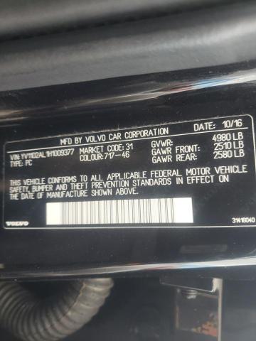 2017 VOLVO S90 T5 INS YV1102AL1H1009377