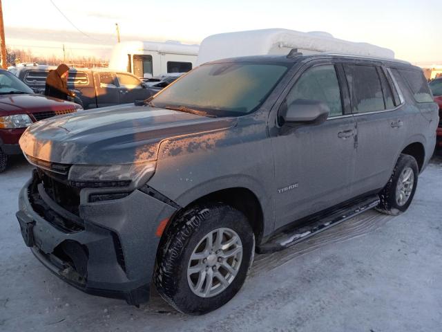 Salvage cars for sale from Copart Anchorage, AK: 2021 Chevrolet Tahoe K150