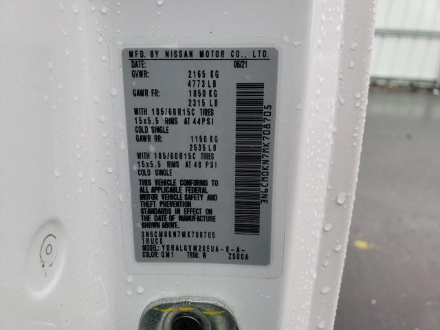 2021 NISSAN NV200 2.5S - 3N6CM0KN7MK708705