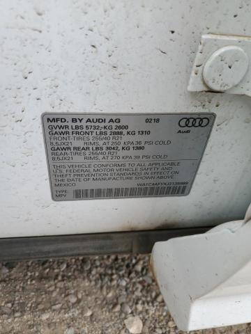 2018 AUDI SQ5 PRESTI WA1C4AFYXJ2135989