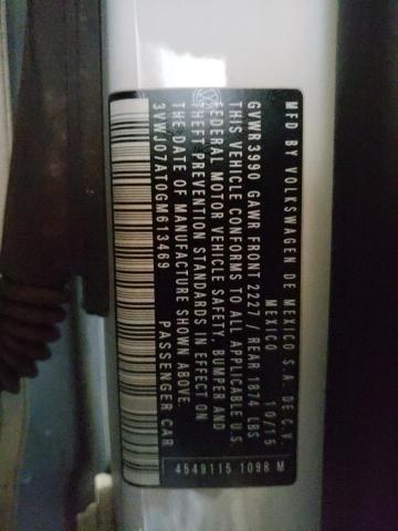 2016 VOLKSWAGEN BEETLE SE 3VWJ07AT0GM613469