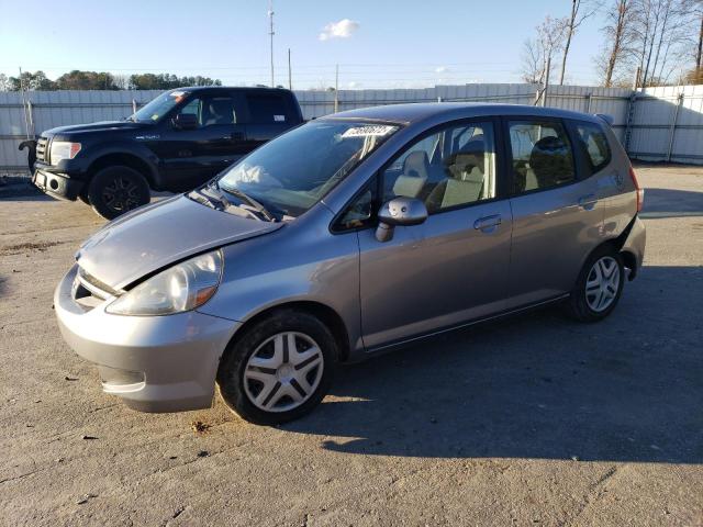Salvage cars for sale at Dunn, NC auction: 2007 Honda FIT