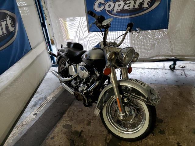 Salvage motorcycles for sale at Fort Wayne, IN auction: 2003 Harley-Davidson Flstci ANN