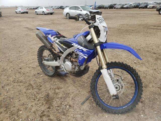 Salvage cars for sale from Copart Adelanto, CA: 2018 Yamaha WR450 F