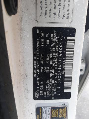 5XXGR4A6XFG400976 KIA OPTIMA SX