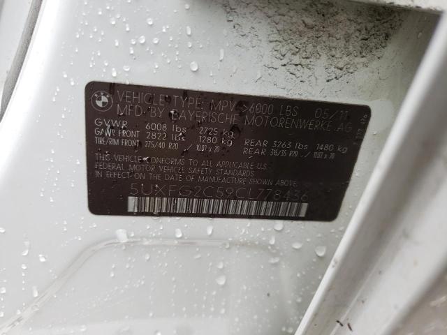 5UXFG2C59CL778436 BMW X6